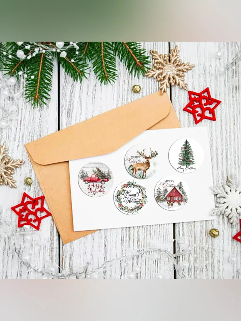 500pcs Multi PatteryyHoliday Stickers